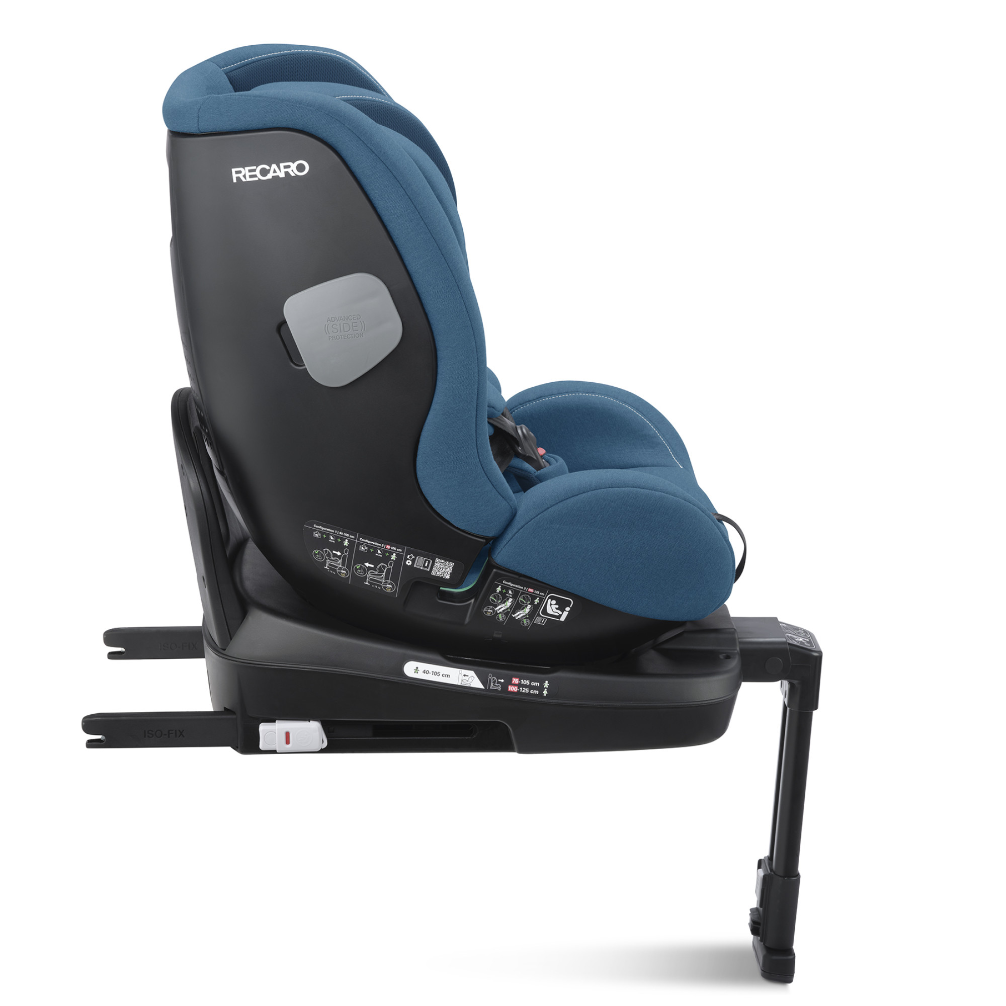 Автокресло RECARO Salia 125 Steel Blue с рождения до 7 лет Автокресло RECARO Salia 125 Steel Blue с рождения до 7 лет