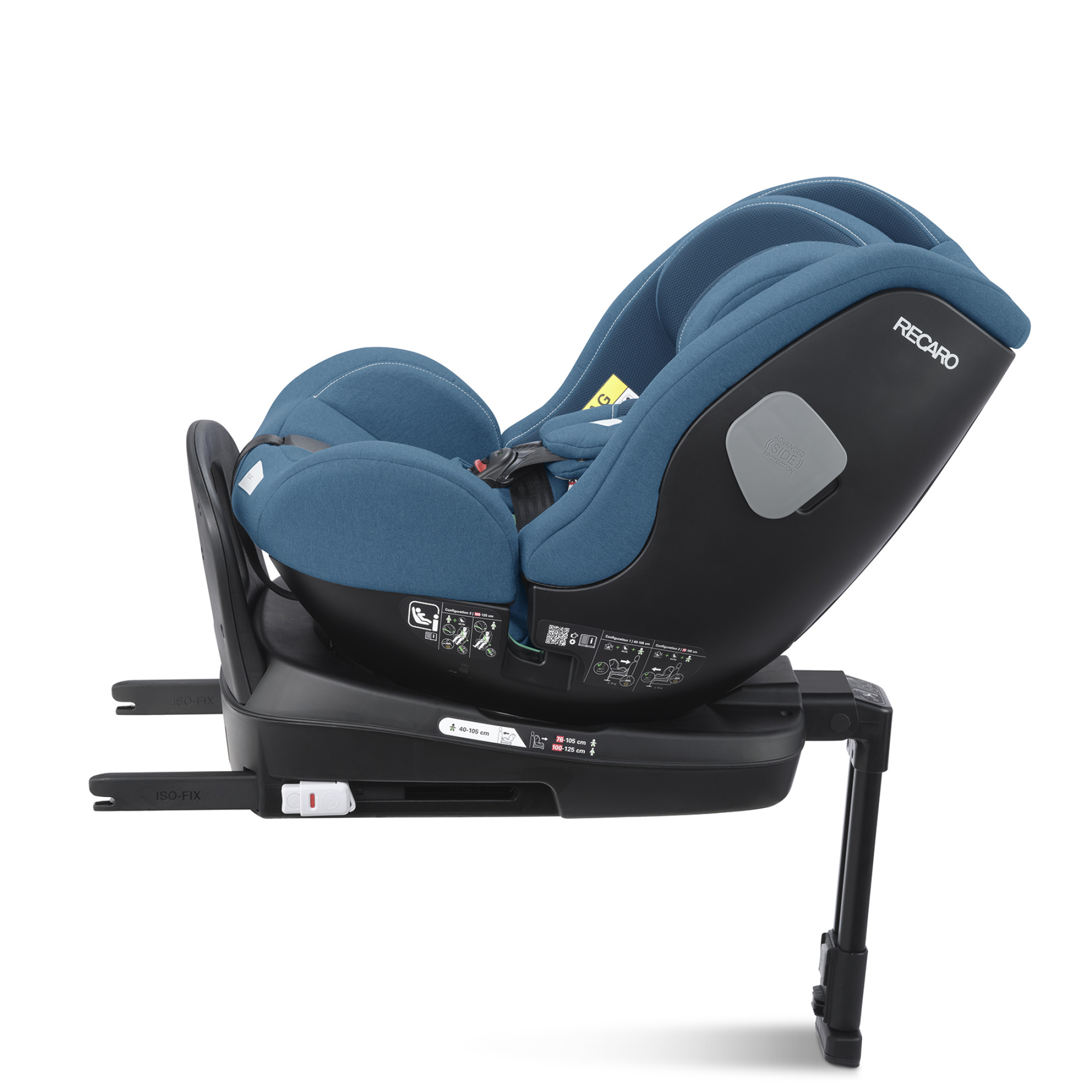 Автокресло RECARO Salia 125 Steel Blue с рождения до 7 лет Автокресло RECARO Salia 125 Steel Blue с рождения до 7 лет