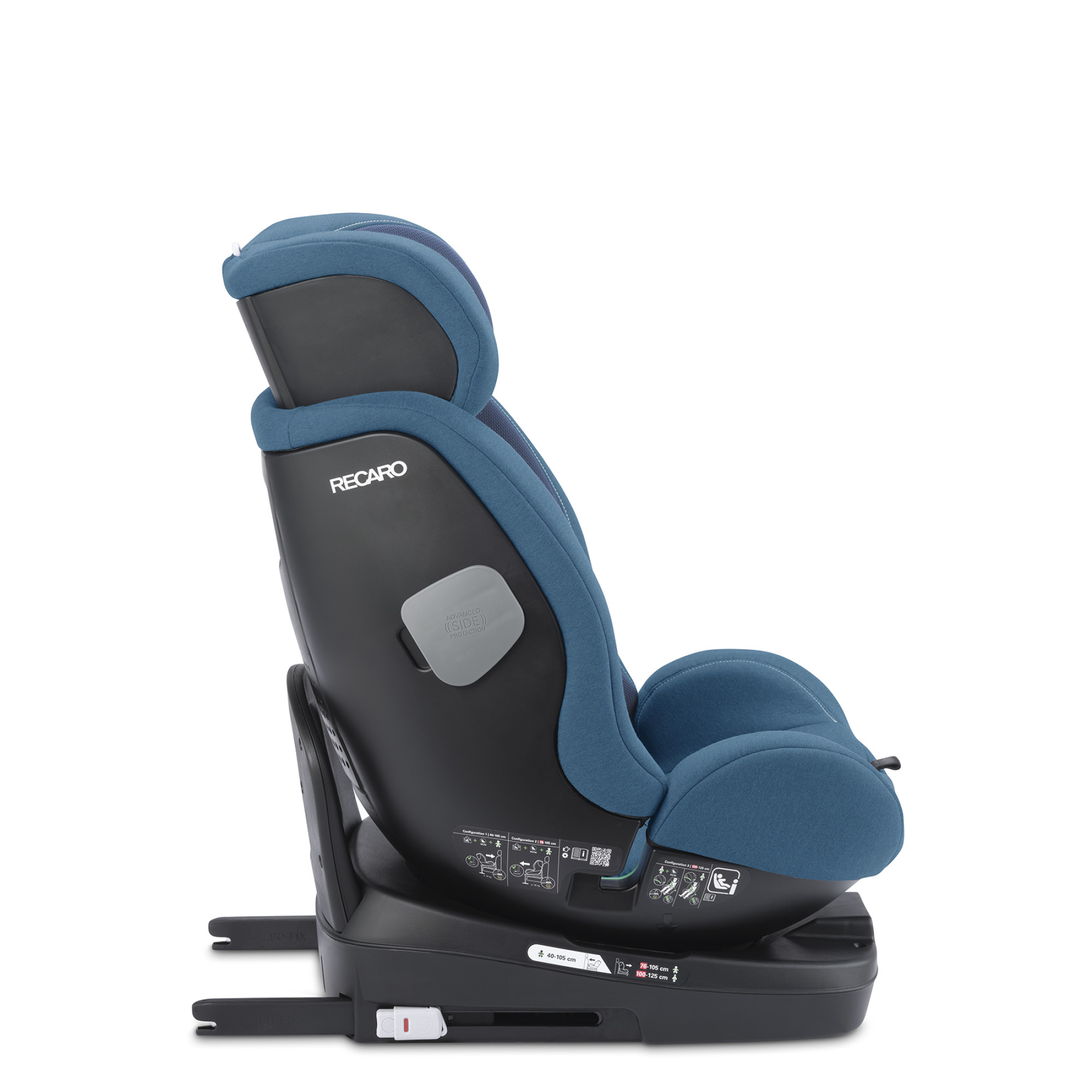 Автокресло RECARO Salia 125 Steel Blue с рождения до 7 лет Автокресло RECARO Salia 125 Steel Blue с рождения до 7 лет