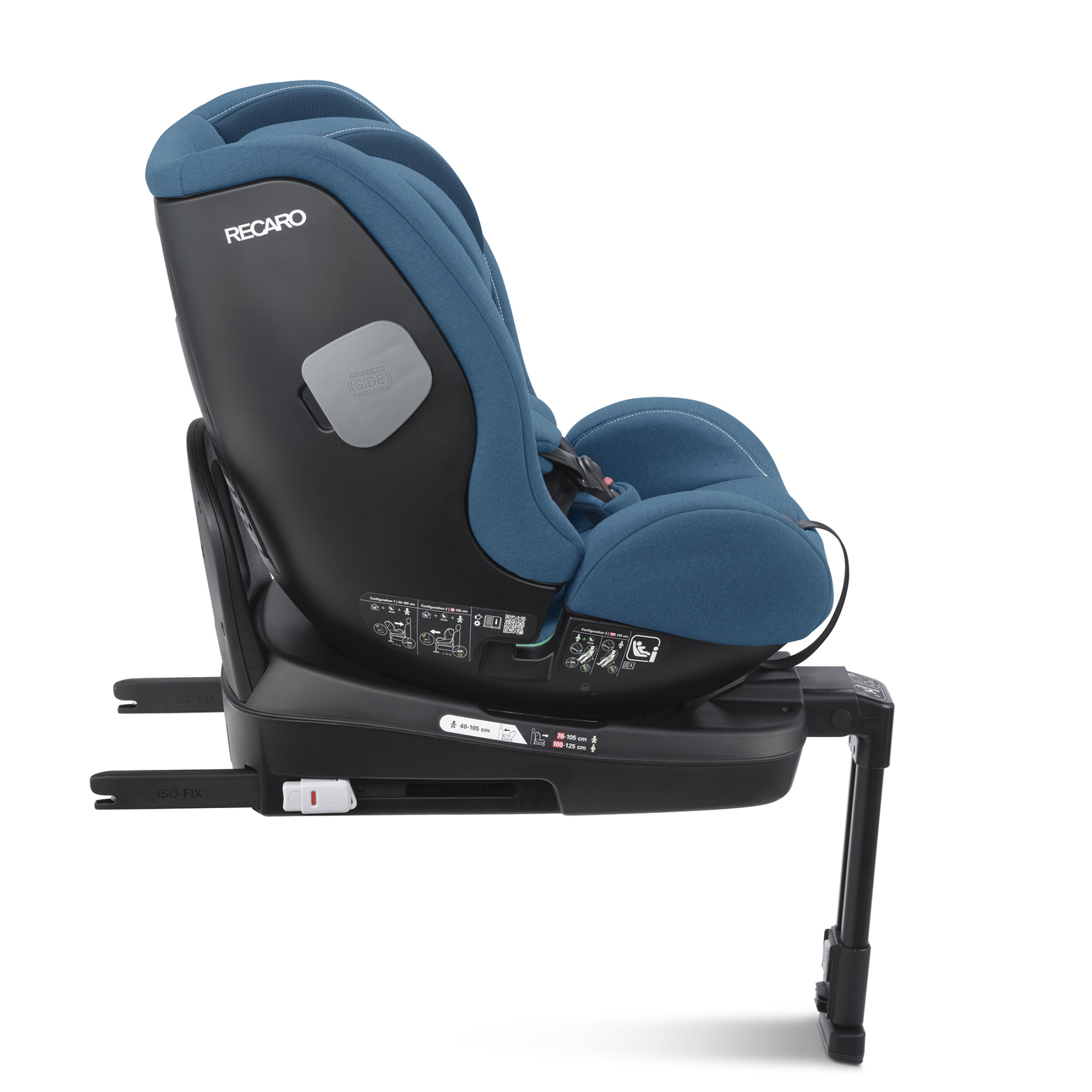 Автокресло RECARO Salia 125 Steel Blue с рождения до 7 лет Автокресло RECARO Salia 125 Steel Blue с рождения до 7 лет