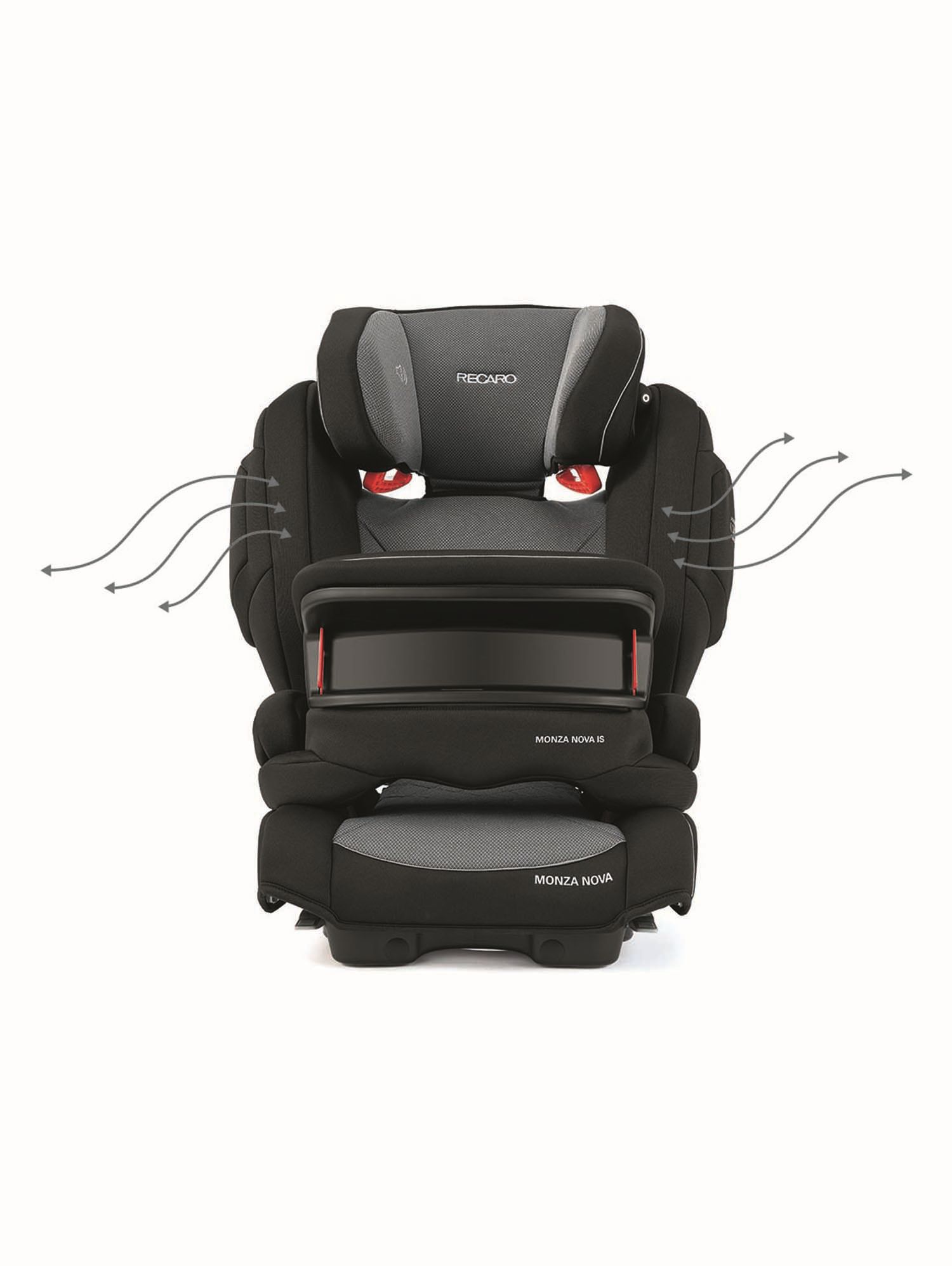 Автокресло RECARO Monza Nova IS Carbon Black Автокресло RECARO Monza Nova IS Carbon Black